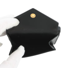 将图像加载到图库查看器中,PRADA Vitello Move Tri-fold Compact Wallet Black1MH021 Leather
