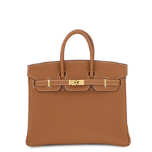 Load image into Gallery viewer, HERMES Birkin Gold Togo Leather Size 25