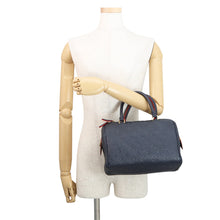将图像加载到图库查看器中,LOUIS VUITTON Speedy Bandouliere Marine RougeM43501 Monogram Empreinte Leather Size 25