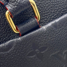 将图像加载到图库查看器中,LOUIS VUITTON Speedy Bandouliere Marine RougeM43501 Monogram Empreinte Leather Size 25