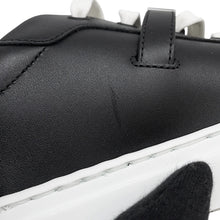 Load image into Gallery viewer, HERMES Day Kelly Buckle Sneakers Black Leather Size 37.5