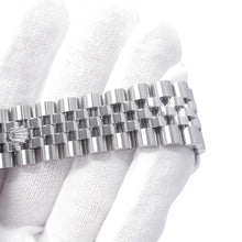 将图像加载到图库查看器中,ROLEX Datejust W36mm Stainless Steel K18WG White Shell Dial116234G
