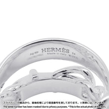 将图像加载到图库查看器中,HERMES BoucleSellier Inflexible Ring Size 54/#14 SV925