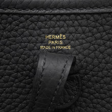 Load image into Gallery viewer, HERMES Evelyne Short Black Taurillon Clemence Size TPM
