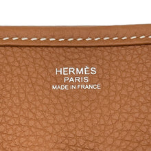 Load image into Gallery viewer, HERMES Evelyne 3 Gold Taurillon Clemence Size PM