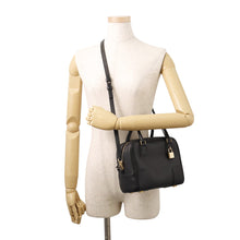 将图像加载到图库查看器中,LOEWE Amazona Square BlackA039N10X03 Calf Leather Size 19
