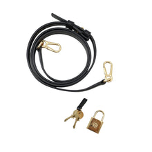 将图像加载到图库查看器中,LOEWE Amazona Square BlackA039N10X03 Calf Leather Size 19