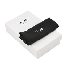 Load image into Gallery viewer, CELINE logo long wallet Black10B553BEL Calf Leather