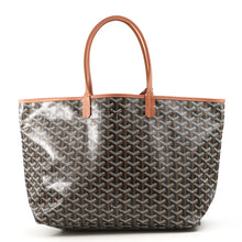 Load image into Gallery viewer, GOYARD Saint Louis Black/TanSTLOUIPMLTY01CL03P PVC Leather Size PM