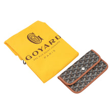 Load image into Gallery viewer, GOYARD Saint Louis Black/TanSTLOUIPMLTY01CL03P PVC Leather Size PM
