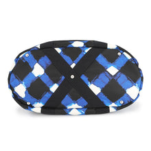 将图像加载到图库查看器中,CHANEL Airline Shoulder Bag Blue/White/Black Nylon