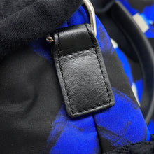 将图像加载到图库查看器中,CHANEL Airline Shoulder Bag Blue/White/Black Nylon