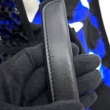 将图像加载到图库查看器中,CHANEL Airline Shoulder Bag Blue/White/Black Nylon