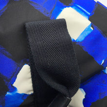 将图像加载到图库查看器中,CHANEL Airline Shoulder Bag Blue/White/Black Nylon