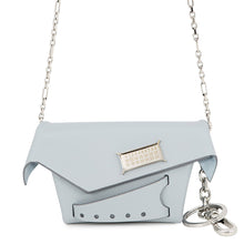 Load image into Gallery viewer, Maison Margiela Maison Margiela Snatched Chain Shoulder Bag SmokeBlueSA2VL0010 Leather Size Small