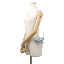Load image into Gallery viewer, Maison Margiela Maison Margiela Snatched Chain Shoulder Bag SmokeBlueSA2VL0010 Leather Size Small