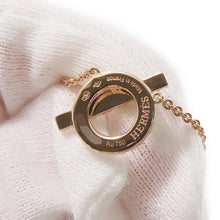 将图像加载到图库查看器中,HERMES Finesse NecklaceH219315B 00 18K Pink Gold