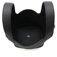 将图像加载到图库查看器中,HERMES Picotin Lock Black Taurillon Clemence Size PM