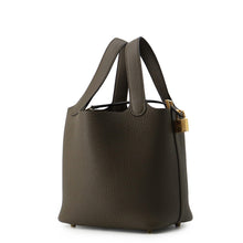 Load image into Gallery viewer, HERMES Picotin Lock Vertroden Taurillon Clemence Size PM