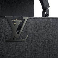 Load image into Gallery viewer, LOUIS VUITTON Capucines EW All BlackM23955 MattCalf Leather Size MINI