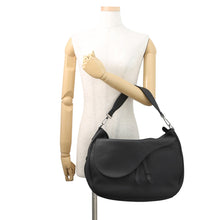 Load image into Gallery viewer, Dior Saddle 2-Way Soft Bag Black1ADHO023ULC_H00N Leather