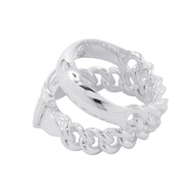 将图像加载到图库查看器中,HERMES BoucleSellier Inflexible Ring Size 54/#14 SV925