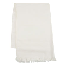 Load image into Gallery viewer, HERMES Stole New Libris Size 75x213 cm Ivoire Cashmere85% Silk15%
