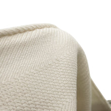 Load image into Gallery viewer, HERMES Stole New Libris Size 75x213 cm Ivoire Cashmere85% Silk15%