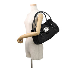 Load image into Gallery viewer, Dior CD Logo Handbag Black Leather