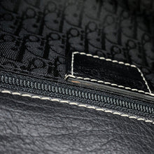 Load image into Gallery viewer, Dior CD Logo Handbag Black Leather