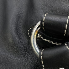 Load image into Gallery viewer, Dior CD Logo Handbag Black Leather