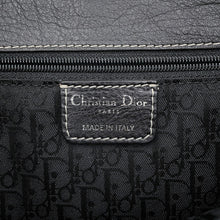 Load image into Gallery viewer, Dior CD Logo Handbag Black Leather