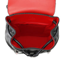 Load image into Gallery viewer, Christian Louboutin Explorer Funk Studded Backpack Black/Red3215038 Leather Canvas Size Small