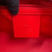 将图像加载到图库查看器中,Christian Louboutin Paloma Denim Top Handle Blue3245299 Denim Leather Size Mini