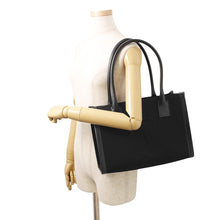 Load image into Gallery viewer, Christian Louboutin By My Side Tote Black1245233 Canvas Leather Size Small