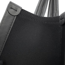 Load image into Gallery viewer, Christian Louboutin By My Side Tote Black1245233 Canvas Leather Size Small