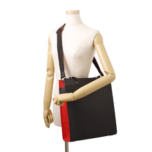 Load image into Gallery viewer, Christian Louboutin Tote Bag Ruistote Black/Red1225141B378 Leather