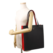Load image into Gallery viewer, Christian Louboutin Tote Bag Ruistote Black/Red1225141B378 Leather