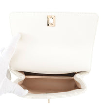 Load image into Gallery viewer, CHANEL Coco Handle 2WAYHandbag WhiteA92990 Caviar Leather Size XS