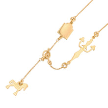 Load image into Gallery viewer, HERMES Cheval Grand Parade NecklaceH100005FAF Metal Lacquer