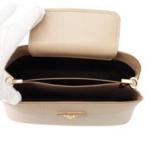 Load image into Gallery viewer, PRADA Matinee 2-Way Handbag Beige1BA251 Leather Size Small