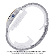 将图像加载到图库查看器中,CARTIER Santos de Cartier watch W34.5mm x H27.0mm Stainless Steel K18YG Silver DialW2SA0033