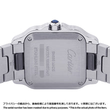 将图像加载到图库查看器中,CARTIER Santos de Cartier watch W34.5mm x H27.0mm Stainless Steel K18YG Silver DialW2SA0033