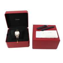 将图像加载到图库查看器中,CARTIER Santos de Cartier watch W34.5mm x H27.0mm Stainless Steel K18YG Silver DialW2SA0033
