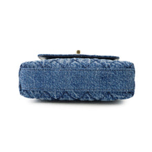将图像加载到图库查看器中,CHANEL Matelasse Coco Handle 2WAYHandbag BlueAP4244 Washed Denim Calf Leather Size Mini mini