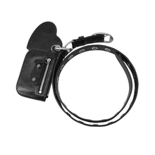 Load image into Gallery viewer, BALENCIAGA Luca Goal Bag Charm Belt Size 105 Black718979 Leather