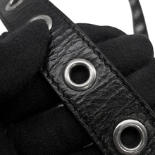 Load image into Gallery viewer, BALENCIAGA Luca Goal Bag Charm Belt Size 105 Black718979 Leather