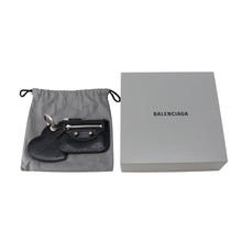 Load image into Gallery viewer, BALENCIAGA Luca Goal Bag Charm Belt Size 105 Black718979 Leather