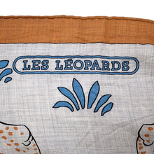 Load image into Gallery viewer, HERMES Carre Jean Leopard Size 140 Gray/Multicolor Cashmere Silk