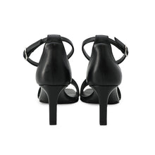 将图像加载到图库查看器中,HERMES Sandals Joy Black Leather Size 36